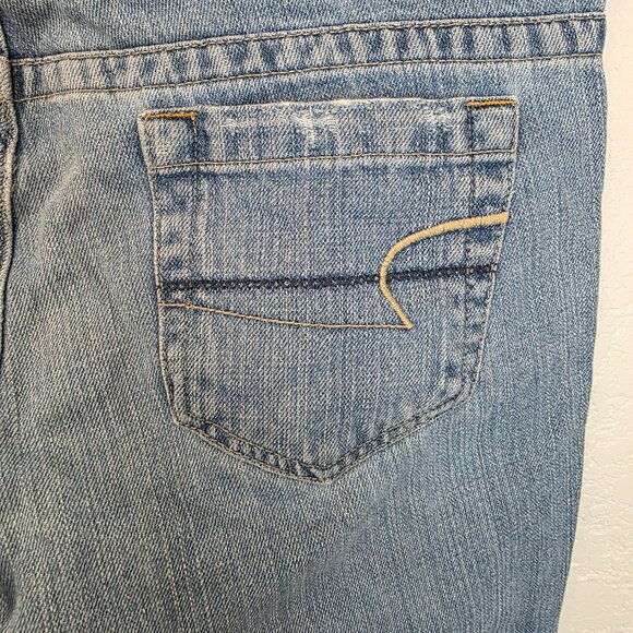 American Eagle Blue Jeans Women’s Size 10 Straight Leg Casual Denim - Picture 9 of 12